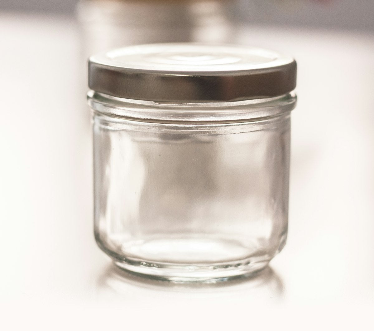 Clear Glass Mason Jar 500ml