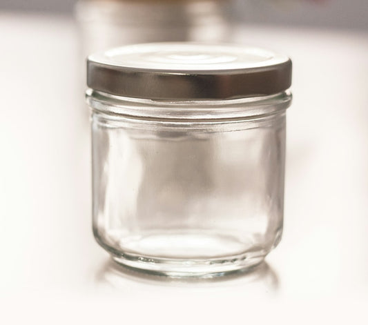 Clear Glass Mason Jar 500ml