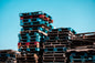 HDPE Plastic Pallet 48x40", Nestable
